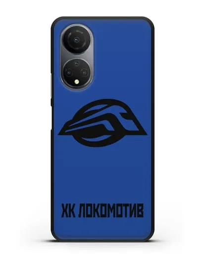 Чехол с эмблемой ХК Локомотив-Орша силиконовый для Honor X7