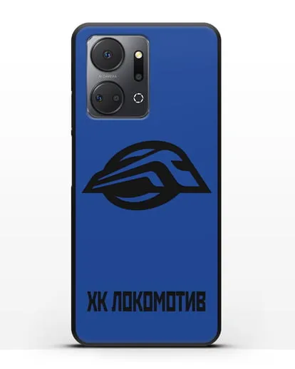Чехол с эмблемой ХК Локомотив-Орша силиконовый для Honor X7a