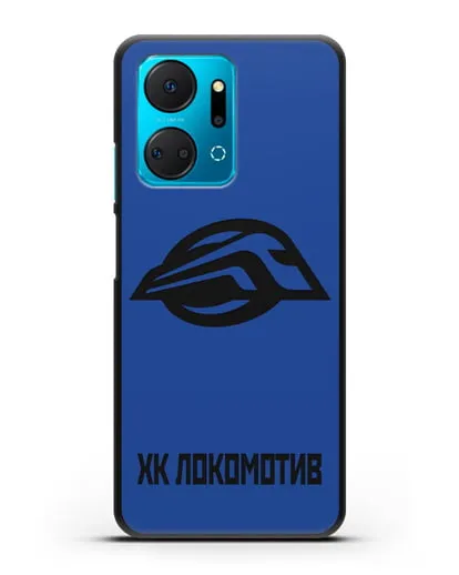 Чехол с эмблемой ХК Локомотив-Орша силиконовый для Honor X7a Plus