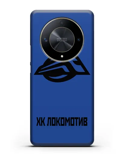 Чехол с эмблемой ХК Локомотив-Орша силиконовый для Honor X9b