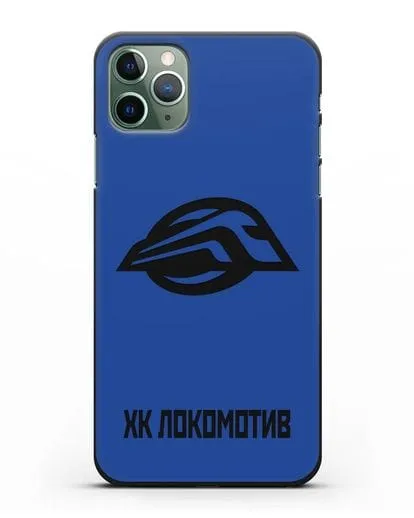 Чехол с эмблемой ХК Локомотив-Орша силиконовый для iPhone 11 Pro Max
