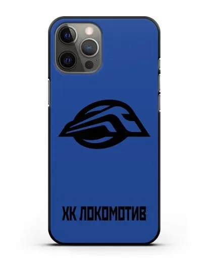 Чехол с эмблемой ХК Локомотив-Орша силиконовый для iPhone 12 Pro Max