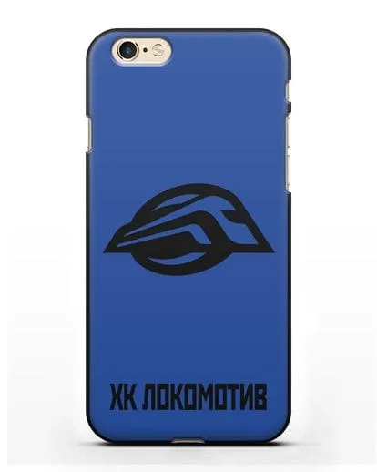 Чехол с эмблемой ХК Локомотив-Орша силиконовый для iPhone 6