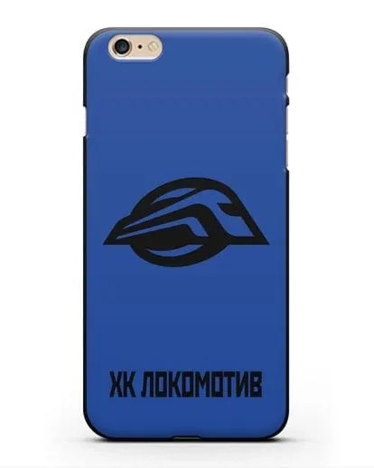 Чехол с эмблемой ХК Локомотив-Орша силиконовый для iPhone 6 Plus