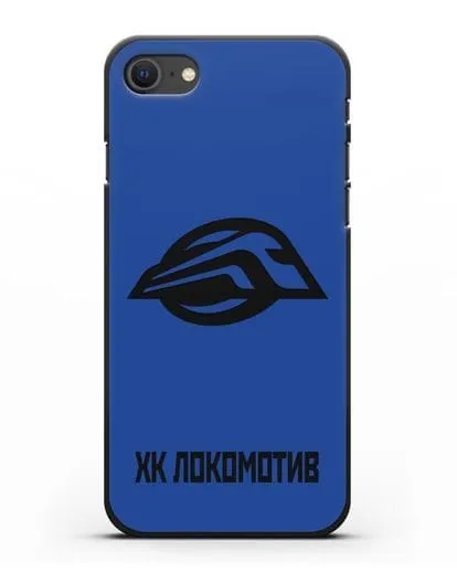 Чехол с эмблемой ХК Локомотив-Орша силиконовый для iPhone SE 2020