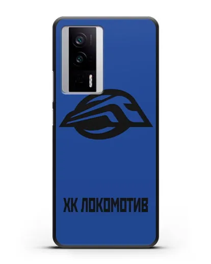 Чехол с эмблемой ХК Локомотив-Орша силиконовый для Xiaomi Poco F5 Pro