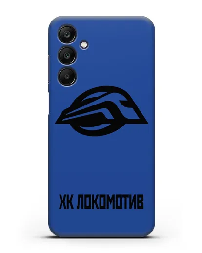 Чехол с эмблемой ХК Локомотив-Орша силиконовый для Samsung Galaxy A25 [SM-A256]