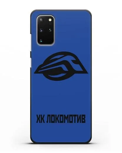 Чехол с эмблемой ХК Локомотив-Орша силиконовый для Samsung Galaxy S20 Plus [SM-G985F]