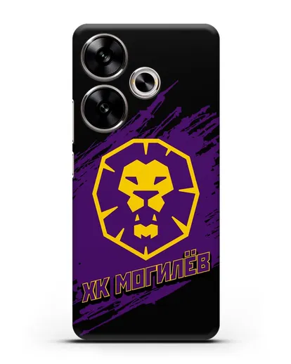 Чехол с надписью ХК Могилев силиконовый для Xiaomi Poco F6