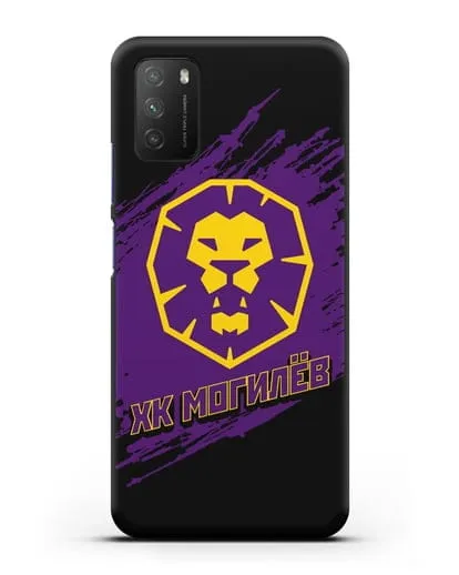 Чехол с надписью ХК Могилев силиконовый для Xiaomi Poco M3