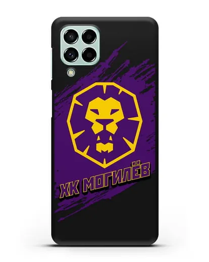 Чехол с надписью ХК Могилев силиконовый для Samsung Galaxy M53 [SM-M536]