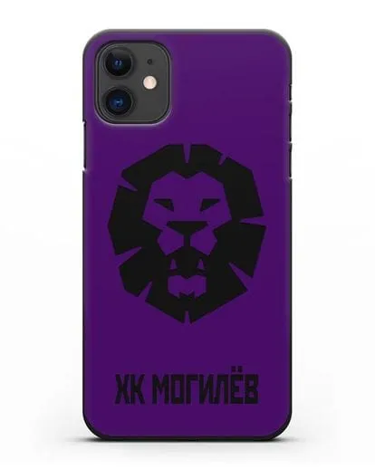 Чехол с эмблемой ХК Могилев силиконовый для iPhone 11
