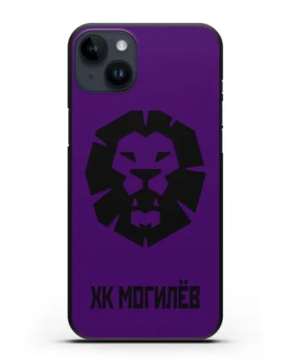 Чехол с эмблемой ХК Могилев силиконовый для iPhone 14 Plus