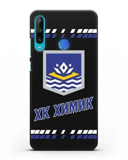 Чеxол с логотипом ХК Химик силиконовый для Honor 9C