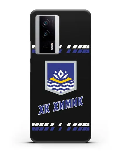 Чеxол с логотипом ХК Химик силиконовый для Xiaomi Poco F5 Pro