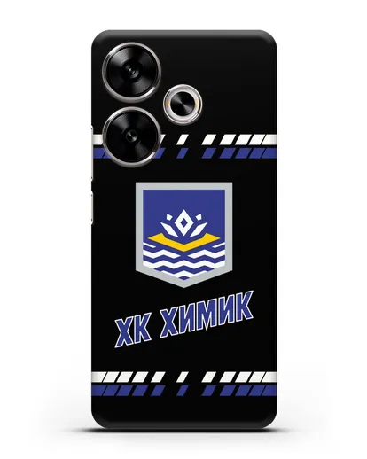 Чеxол с логотипом ХК Химик силиконовый для Xiaomi Poco F6