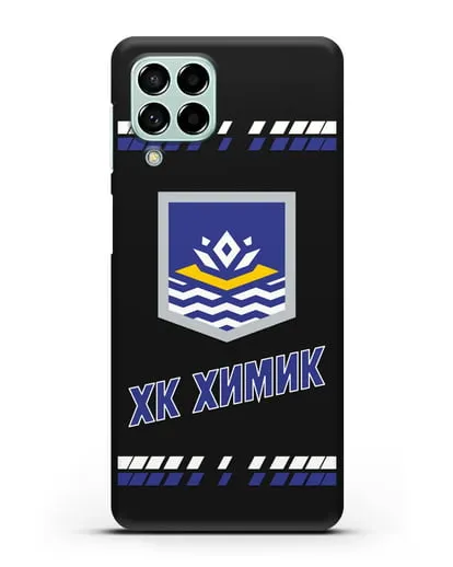Чеxол с логотипом ХК Химик силиконовый для Samsung Galaxy M53 [SM-M536]