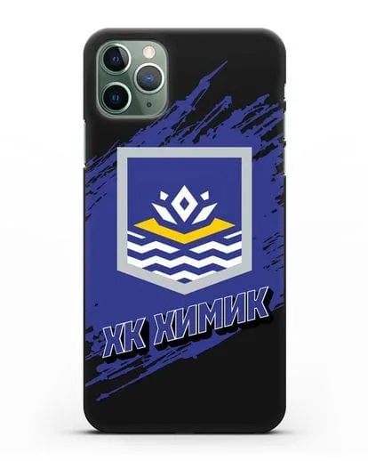 Чехол с надписью ХК Химик силиконовый для iPhone 11 Pro Max