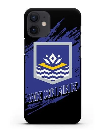 Чехол с надписью ХК Химик силиконовый для iPhone 12 mini