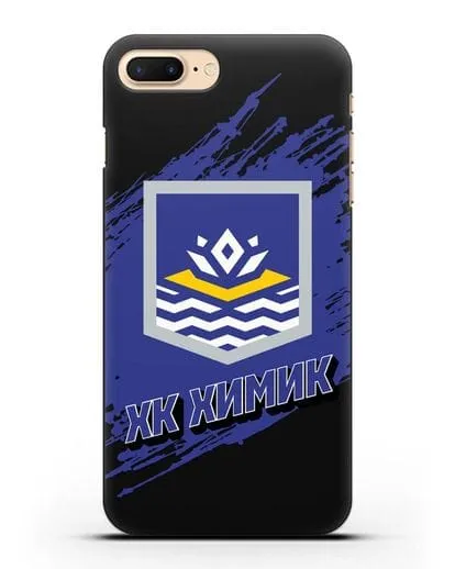 Чехол с надписью ХК Химик силиконовый для iPhone 8 Plus