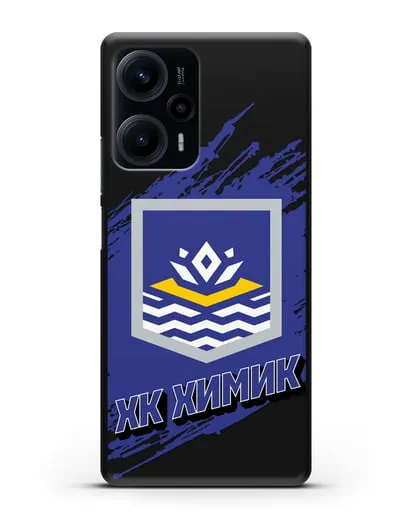 Чехол с надписью ХК Химик силиконовый для Xiaomi Poco F5