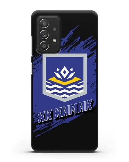 Чехол с надписью ХК Химик силиконовый для Samsung Galaxy A53