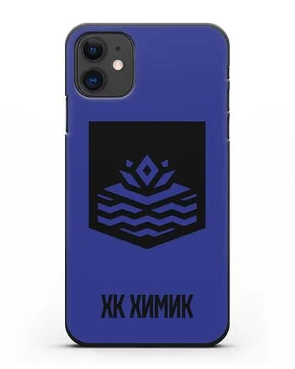 Чехол с эмблемой ХК Химик силиконовый для iPhone 11