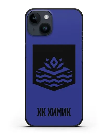 Чехол с эмблемой ХК Химик силиконовый для iPhone 14