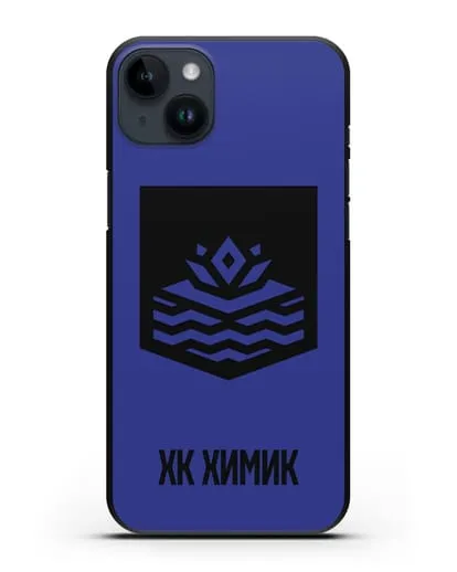 Чехол с эмблемой ХК Химик силиконовый для iPhone 14 Plus