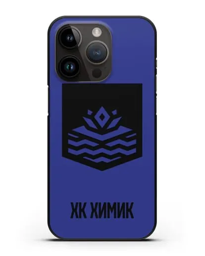 Чехол с эмблемой ХК Химик силиконовый для iPhone 14 Pro