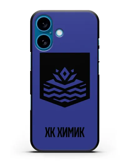 Чехол с эмблемой ХК Химик силиконовый для iPhone 16
