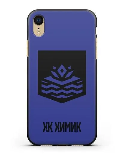 Чехол с эмблемой ХК Химик силиконовый для iPhone XR