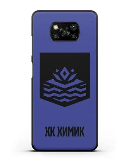 Чехол с эмблемой ХК Химик силиконовый для Xiaomi Poco X3