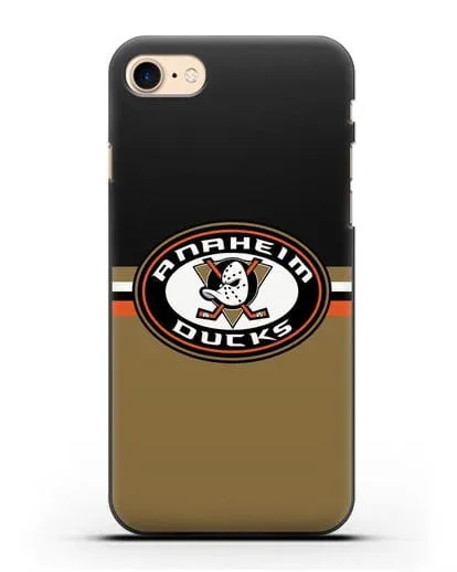 Чехол с символикой Anaheim Ducks силиконовый для iPhone 7