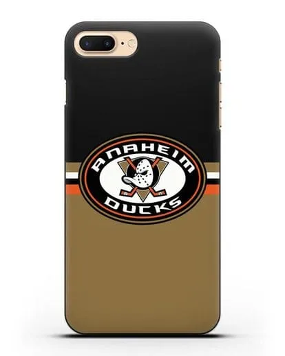 Чехол с символикой Anaheim Ducks силиконовый для iPhone 7 Plus