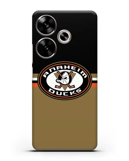 Чехол с символикой Anaheim Ducks силиконовый для Xiaomi Poco F6