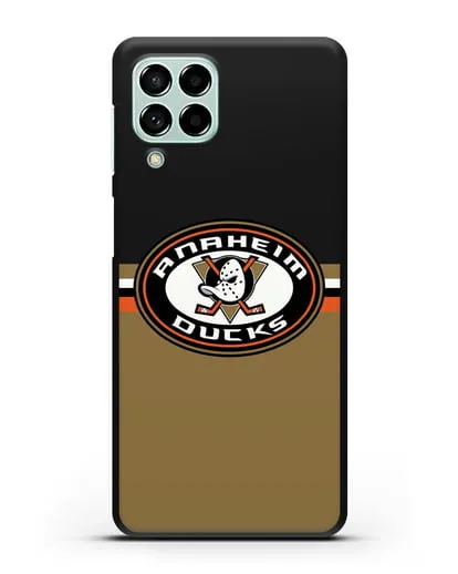 Чехол с символикой Anaheim Ducks силиконовый для Samsung Galaxy M53 [SM-M536]