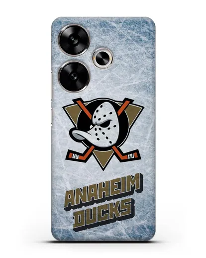 Чехол с рисунком Anaheim Ducks силиконовый для Xiaomi Poco F6