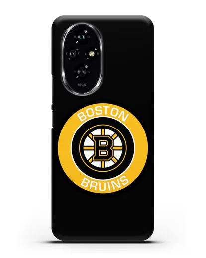 Чеxол с логотипом Boston Bruins силиконовый для Honor 200
