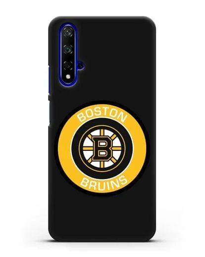 Чеxол с логотипом Boston Bruins силиконовый для Honor 20