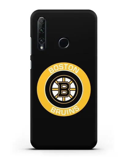 Чеxол с логотипом Boston Bruins силиконовый для Honor 20e