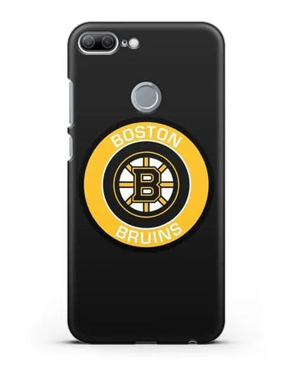 Чеxол с логотипом Boston Bruins силиконовый для Honor 9 Lite