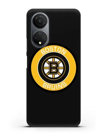 Чеxол с логотипом Boston Bruins силиконовый для Honor X7