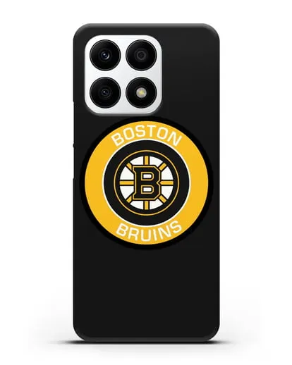 Чеxол с логотипом Boston Bruins силиконовый для Honor X8a