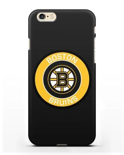 Чеxол с логотипом Boston Bruins силиконовый для iPhone 6s