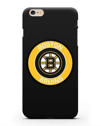 Чеxол с логотипом Boston Bruins силиконовый для iPhone 6 Plus