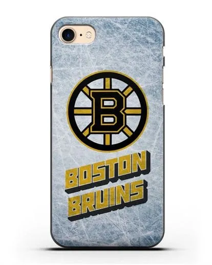 Чехол с рисунком Boston Bruins силиконовый для iPhone 7