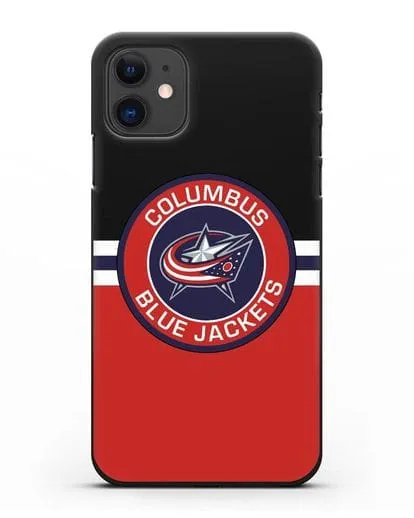 Чехол с символикой Columbus Blue Jackets силиконовый для iPhone 11