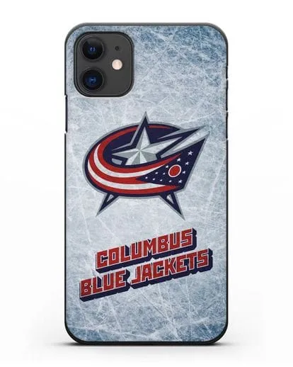 Чехол с рисунком Columbus Blue Jackets силиконовый для iPhone 11