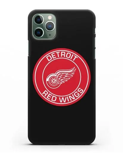 Чеxол с логотипом Detroit Red Wings силиконовый для iPhone 11 Pro Max